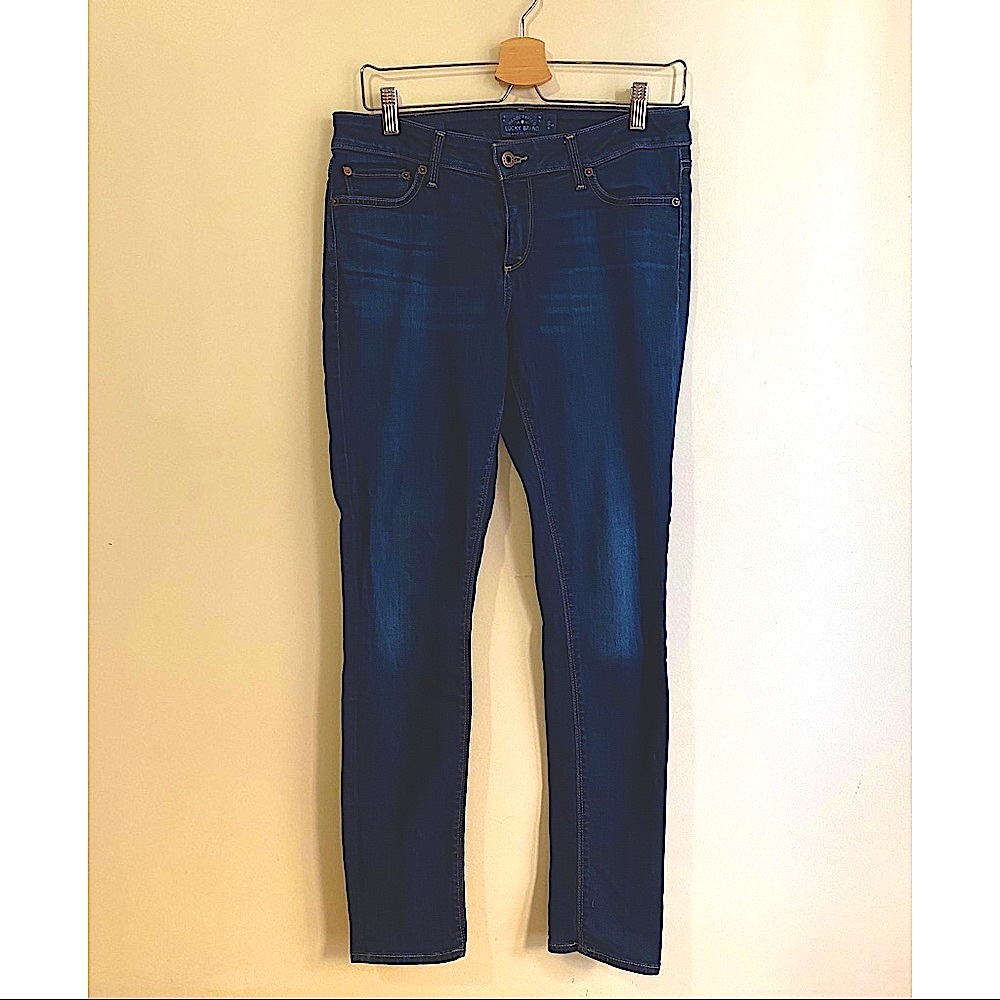Lucky brand blue skinny jeans